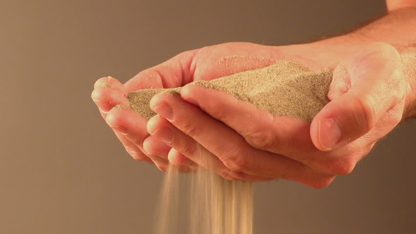 Handful of sand